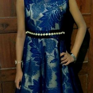 Navy Blue Gown