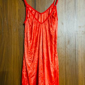 Sexy Red Satin Nighty