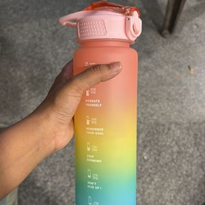 Water Bottle With Popup Cap