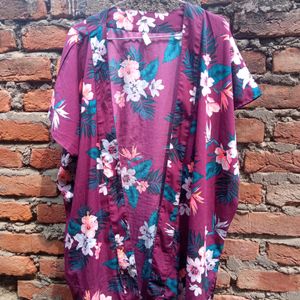 Floral Kimono Like Cardigan , It Has Been Kept In