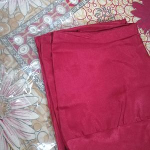 New Maroon Cotton Churidar Leggings For Women