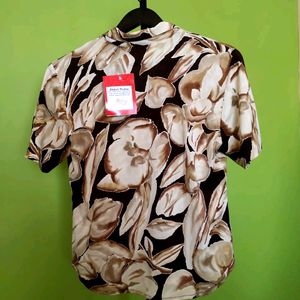 Trendy Summer Eco- Friendly Shirt/New With Tag