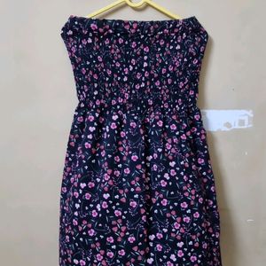 Mini Tube Floral Dress