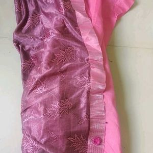 Pink Saree