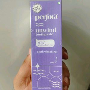 perfora Unwind - Lavender Rose Toothpaste