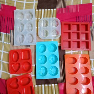 8 Nos Of Soap Mould