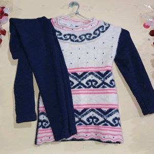 4 Year Girl Dress Woolen