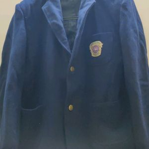 School Coat In New Condition Navy Blue Colour