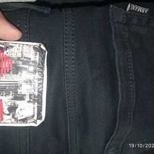 Men's Jeans Ripped Black