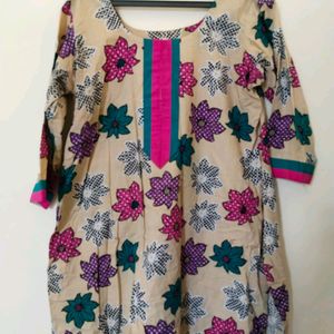 Floral Printed 3xl Kurta Salwaar Set