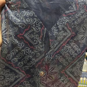 Blue Printed Kurta