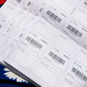 25 piece Shipping Label