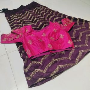 Crop Top And Lehenga