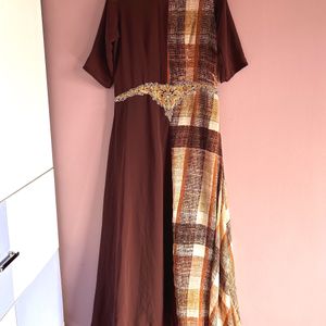 Crepe Ethnic Dress