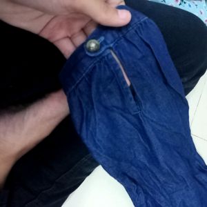 Dark Blue Colour Shirt Like For Girls