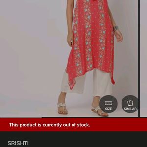 SRISHTIFloral Print A-Line Kurta