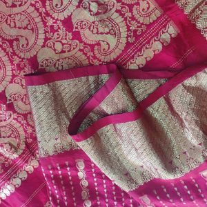 Red Kanchipuram Silk Saree