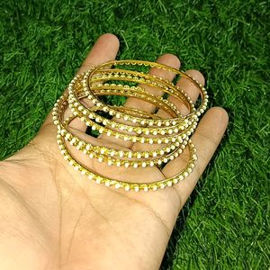 Imported Crystals Bangles