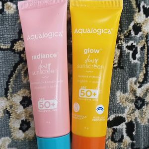 Aqulogica Radiance And Glow Dewy Sunscreen