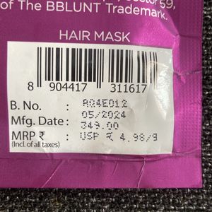 Bblunt Hair Mask