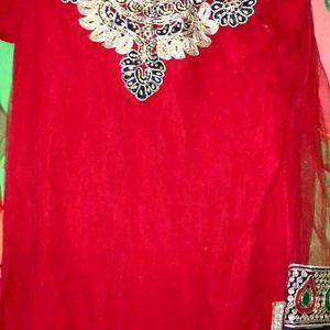 Net Kurta Set