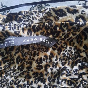 Zara Top In Animal Print