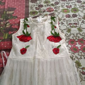 Girls Rose Dress