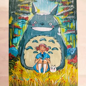 Ghibli Studio Canva Painting