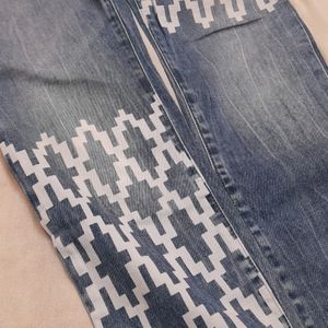 VERO MODA PRINTED JEANS