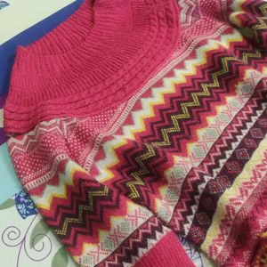 Multicoloured Long Sweater