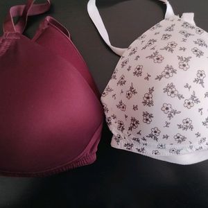 Ser Of 2 Bras,Used Once Only