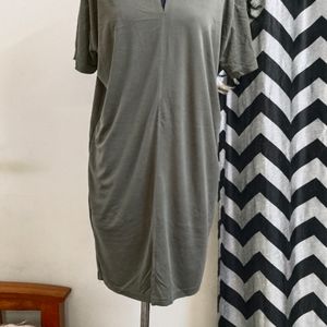 Plus Size Olive Dress