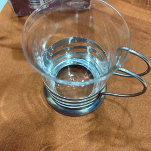 Transparent Glass Coffee Mug