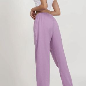 Lavender Cotton Joggers