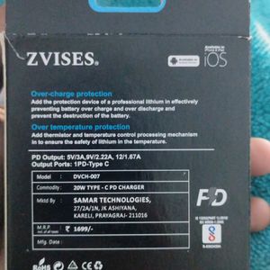 Zvises Fast Charger For Ios/android