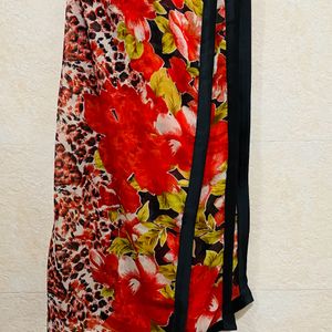 Designer Pakistani Kurta With Chiffon Dupatta