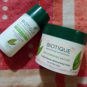 Biotique Serum And Moisturizer Combo