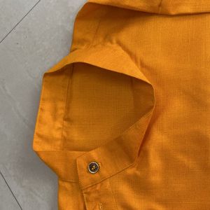 Yellow Men Kurta