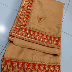 Bridal (3) Heavy Saree With Blouse