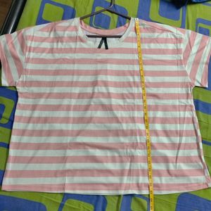 Sztori 5xl Striped T Shirt