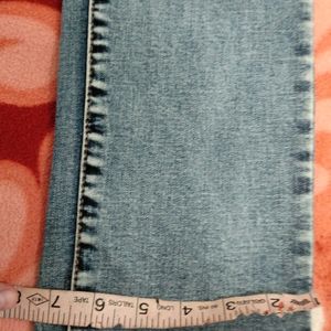 Blue Denim Jeans - Waist 26-28