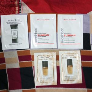 New With Tag Primers And Foundation One Sachet/60