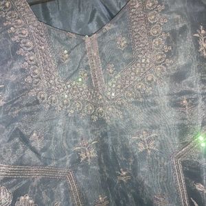 New Organza Pakistani Suit