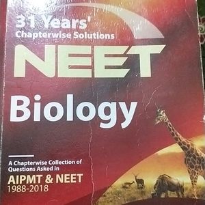 Neet 31 Years Previous Year Book Biology