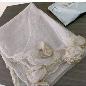 White Dupatta