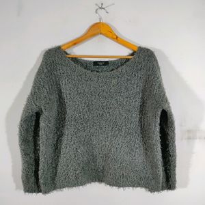 Grey Casual Top (Women's)