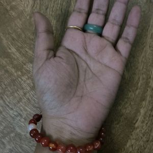 Crystal Red Carnelian Bracelet