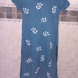 A Blue Kurti