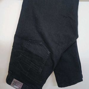 Dnmx Black Jeans Slim Fit