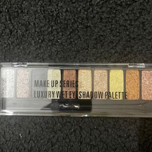 10 Color Luxury Wet Eyeshadow Palette